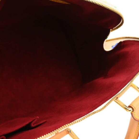 Louis Vuitton White Monogram Multicolor Alma Handbag - Picture 11 of 15